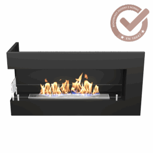 01_Biokominek_SOUL_L_front-nierdzewneogien-4-1 SOUL Einbau-Biokamin auf der linken Seite