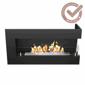 01_Biokominek_SOUL_R_front-nierdzewneogien-4-1 SOUL Einbau-Biokamin auf der rechten Seite