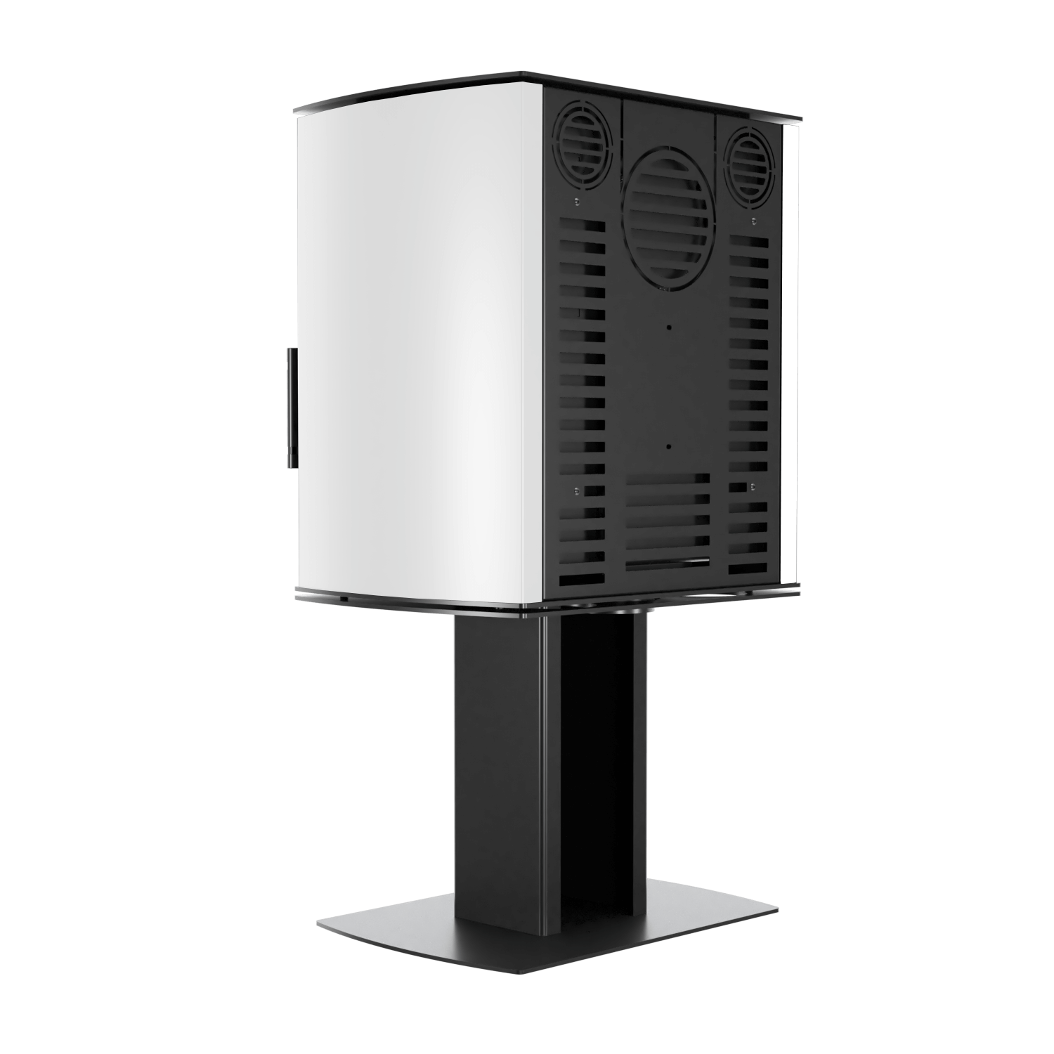 Freistehender Kamin CANE SF mit weißen Seiten - Image 4