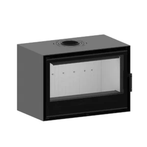 Kominek-wolnostojacy-CF-800-z-laweczka-1-1 Freistehender Kamin CF 800-4mm auf einer Bank