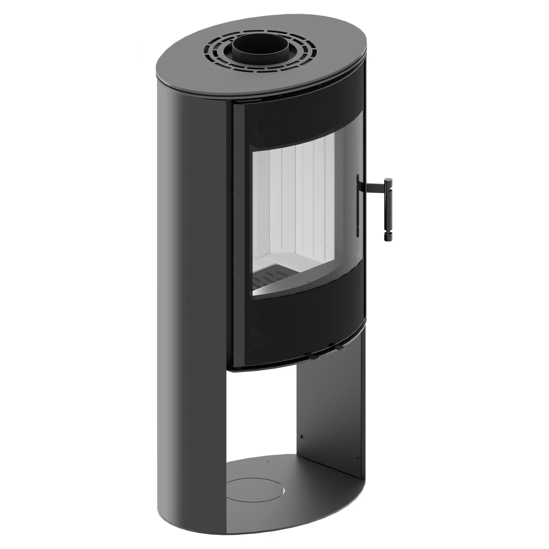 FREISTEHENDER KAMIN ELLISSE SB