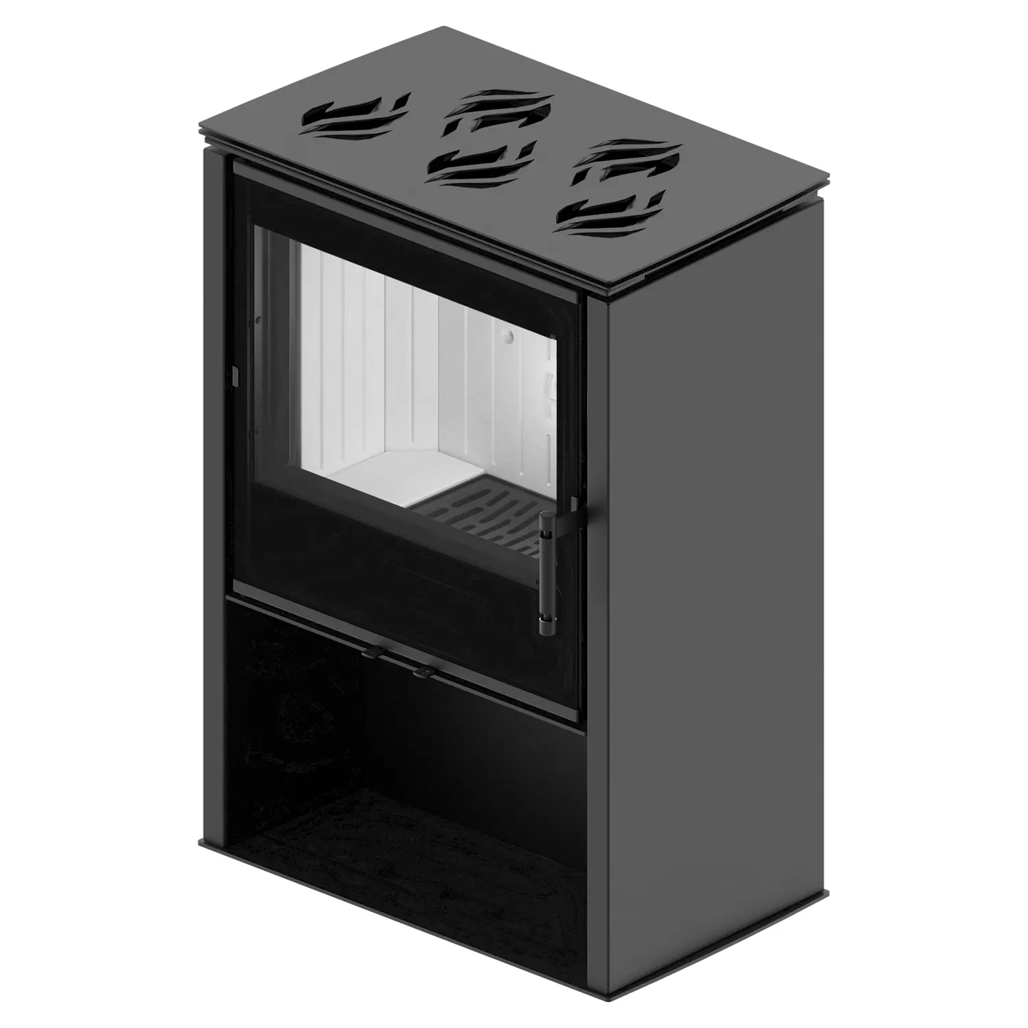 FREISTEHENDER KAMIN LUPO M MIT HEIZPLATTE - Image 5