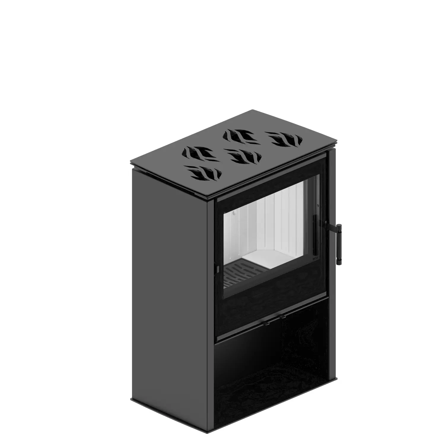 FREISTEHENDER KAMIN LUPO M MIT HEIZPLATTE - Image 7