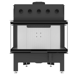 Dreiseitiger Kamin ALBERO AL14C.H-D