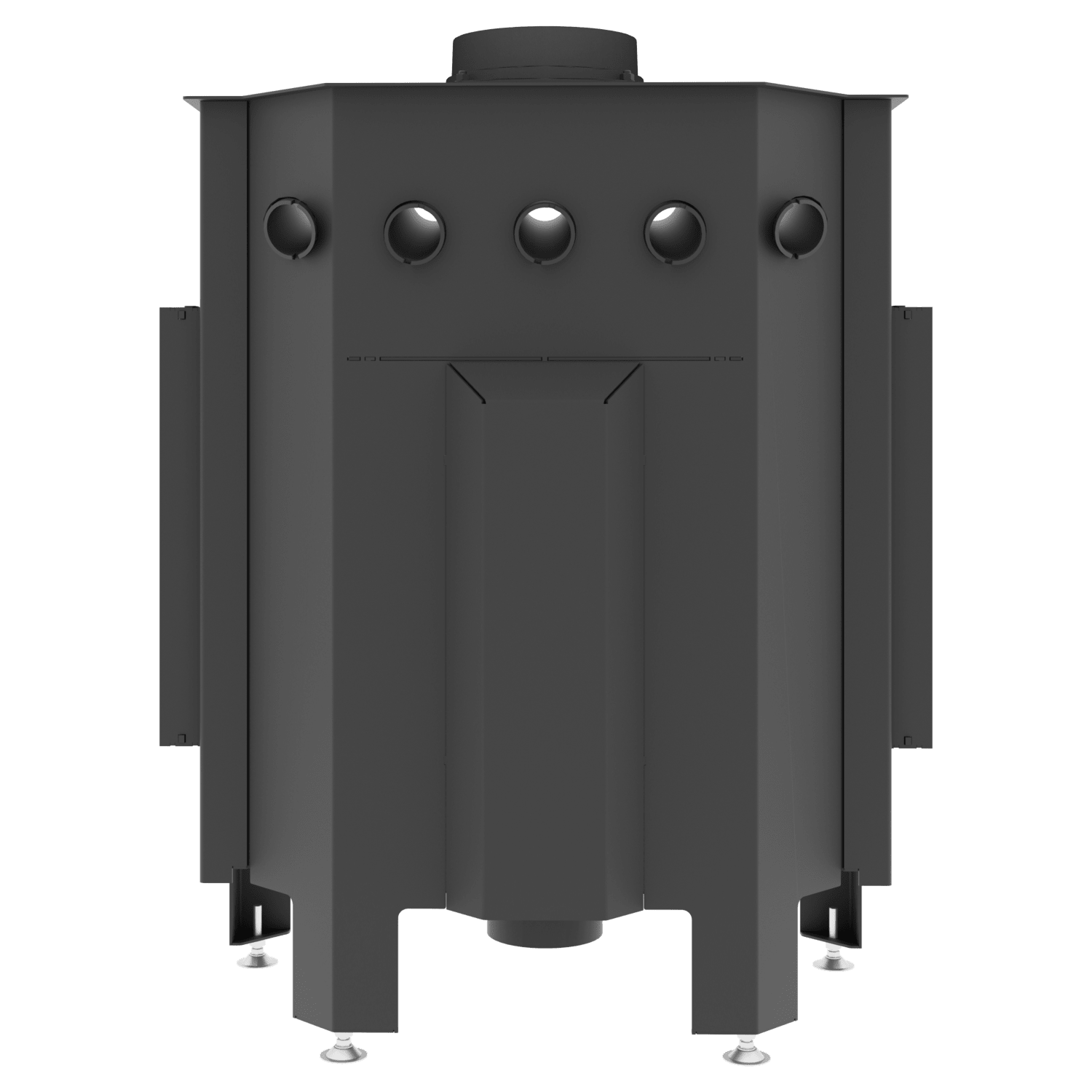 Dreiseitiger Kamin ALBERO AL14C.H-D - Image 2