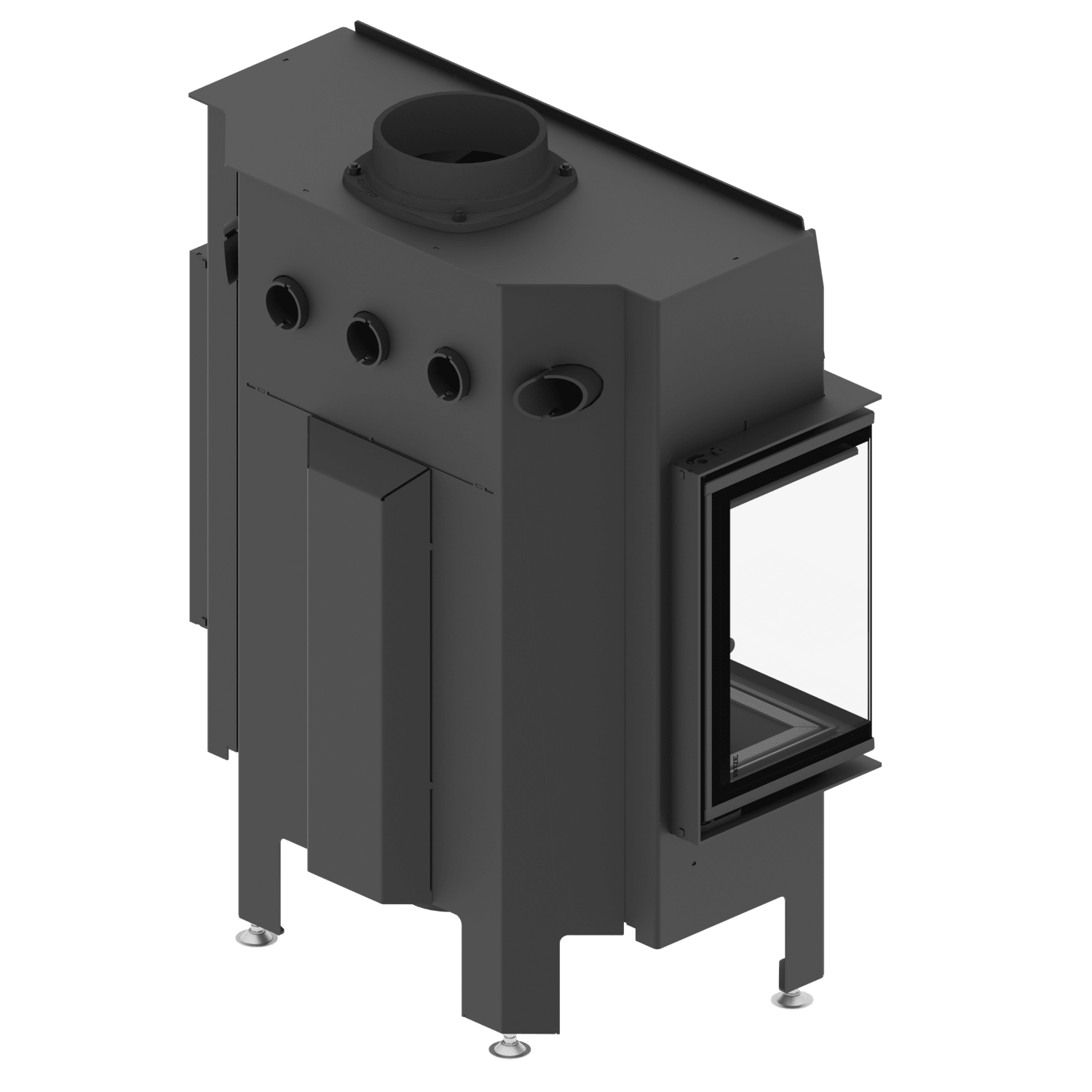 Dreiseitiger Kamin ALBERO AL14C.H-D - Image 6