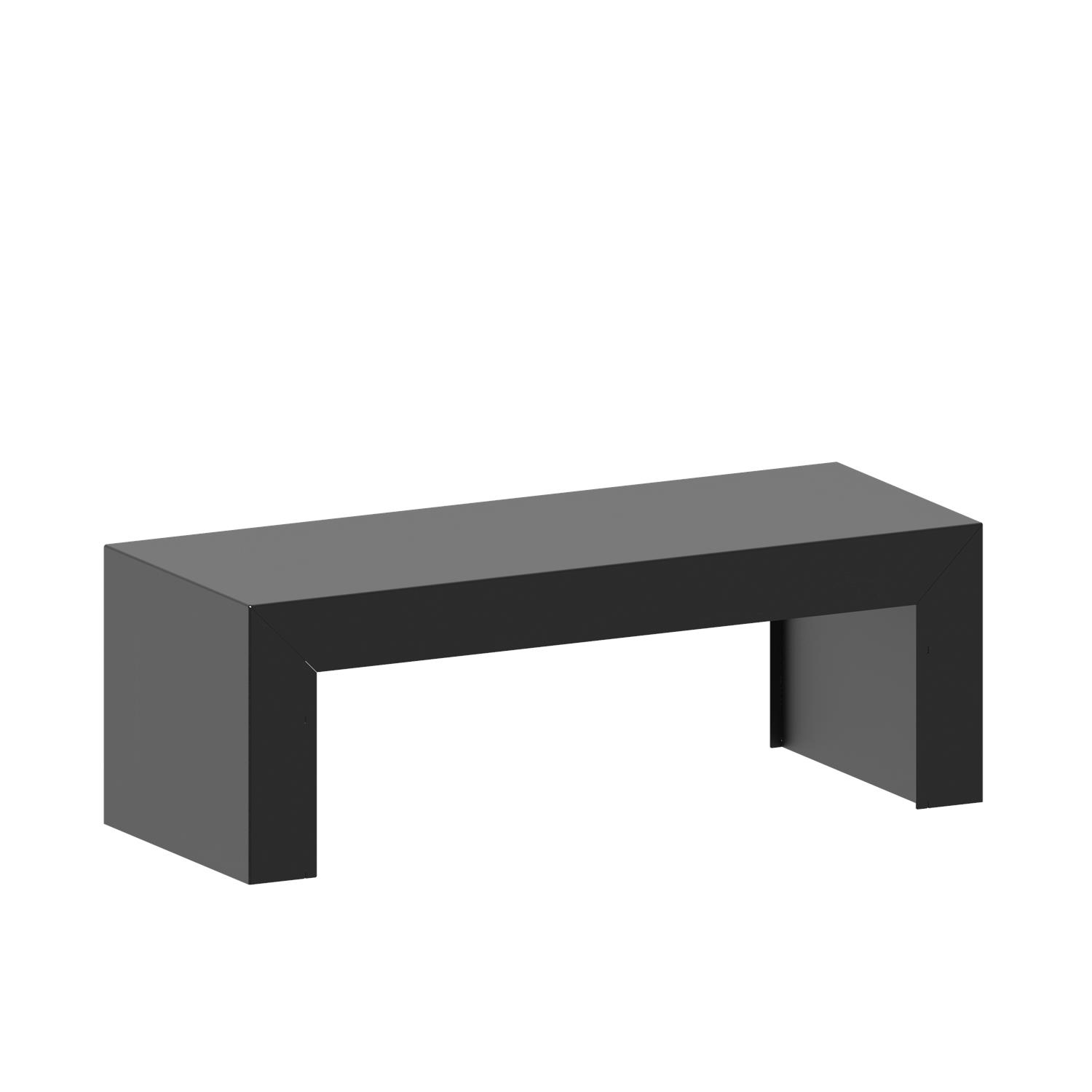 Freistehender Kamin CF 700-4mm auf einer Bank - Image 18