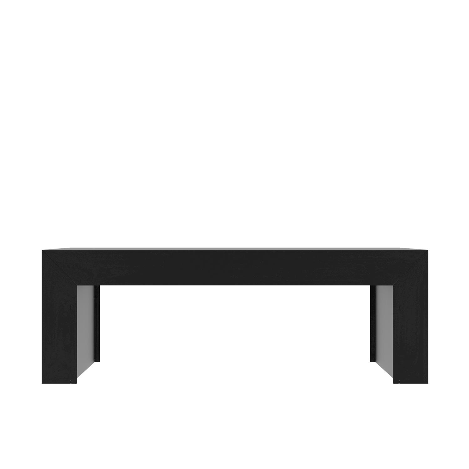 Freistehender Kamin CF 700-4mm auf einer Bank - Image 19